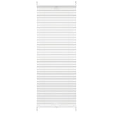 Vidaxl Plisséjalind 40x150 cm White