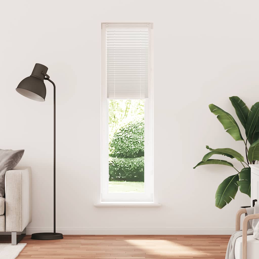 Vidaxl Plisséjalind 60x200 cm vit
