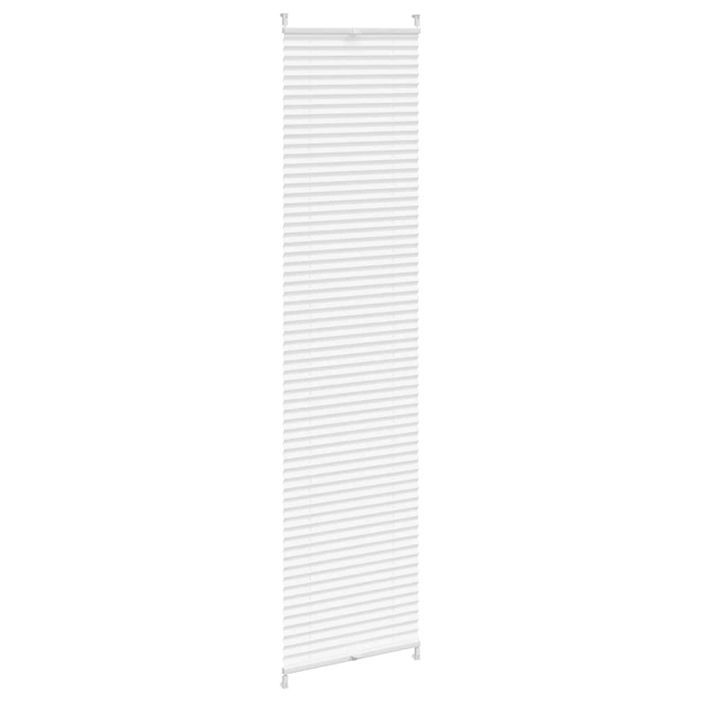 Vidaxl Plisséjalind 60x200 cm vit