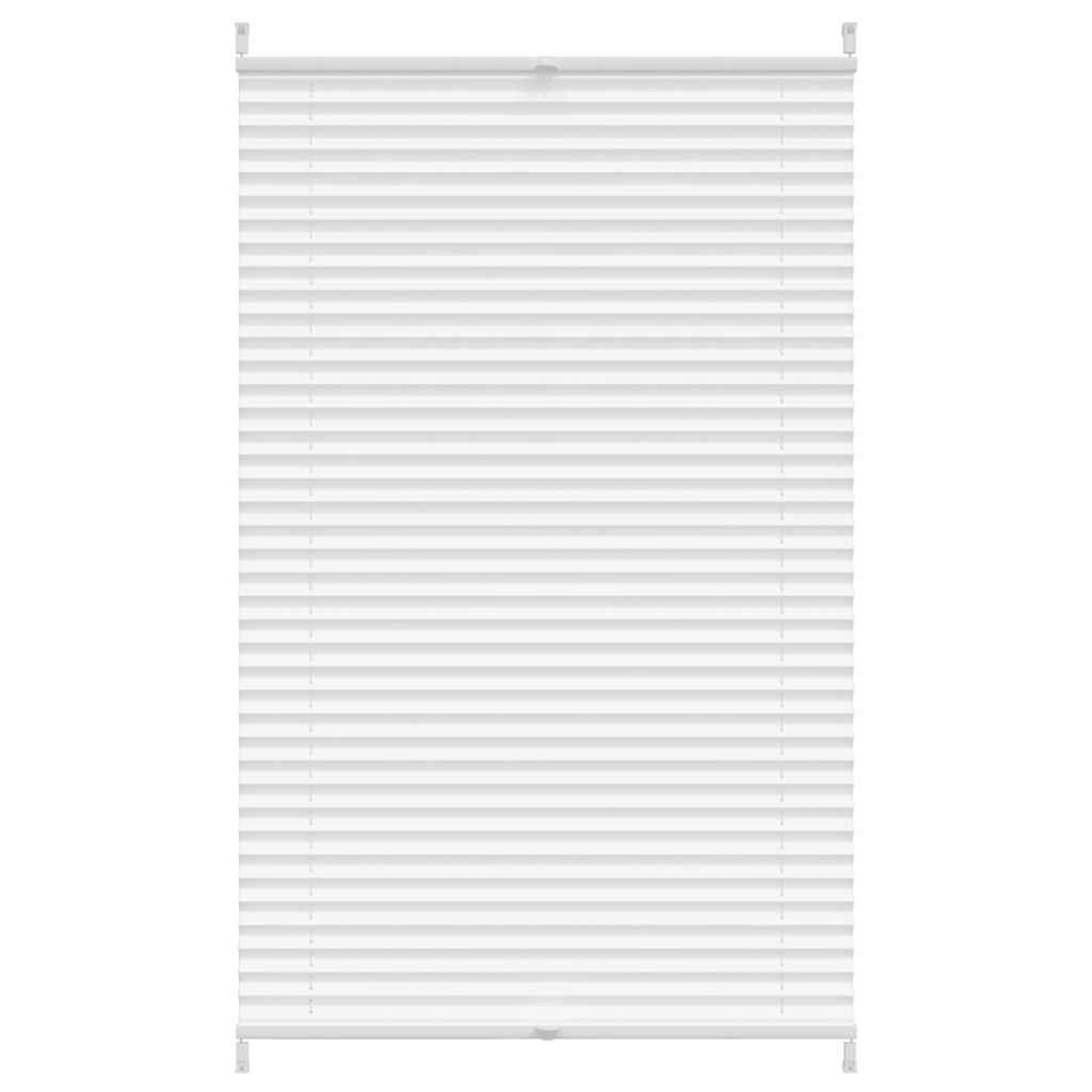 Vidaxl Plisséjalind 70x125 cm white