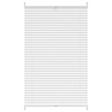 Vidaxl Plisséjalind 70x125 cm white