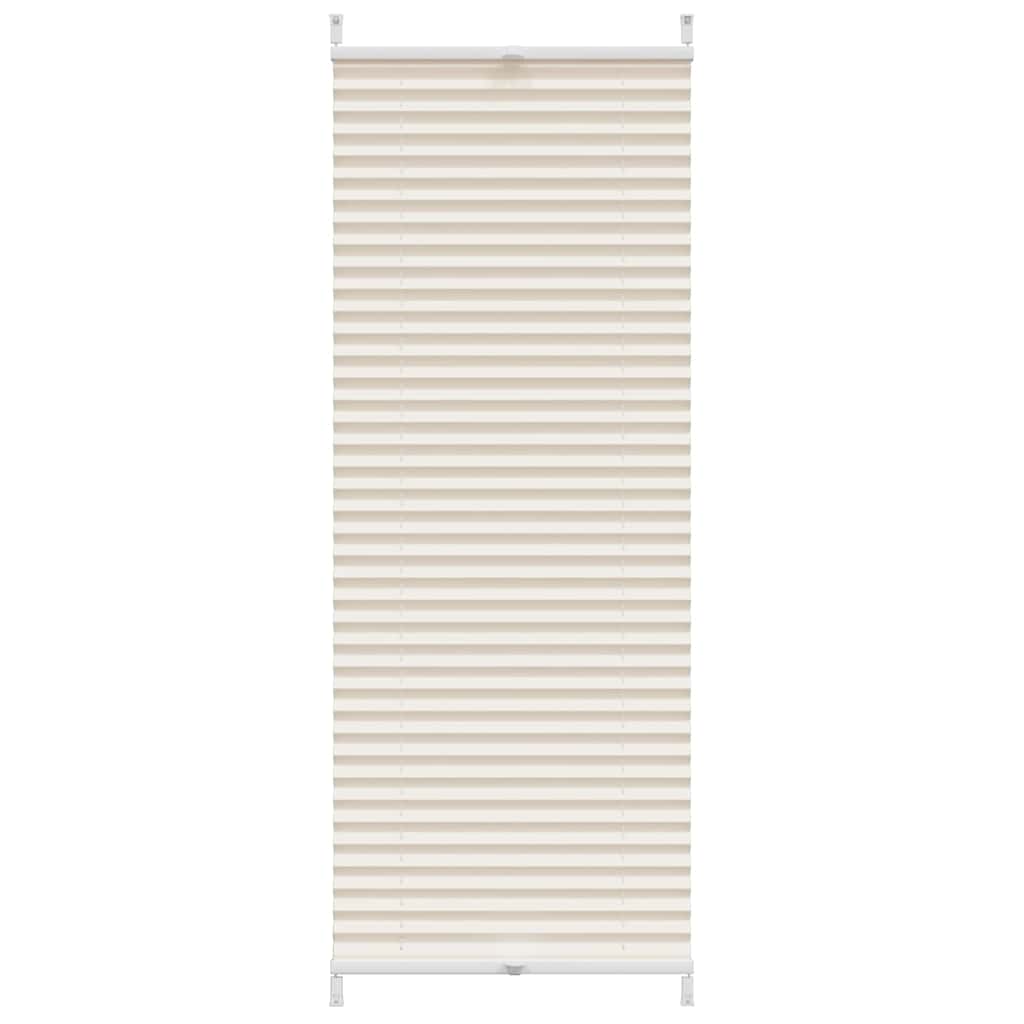 Vidaxl plasséjalind 60x125 cm Crème