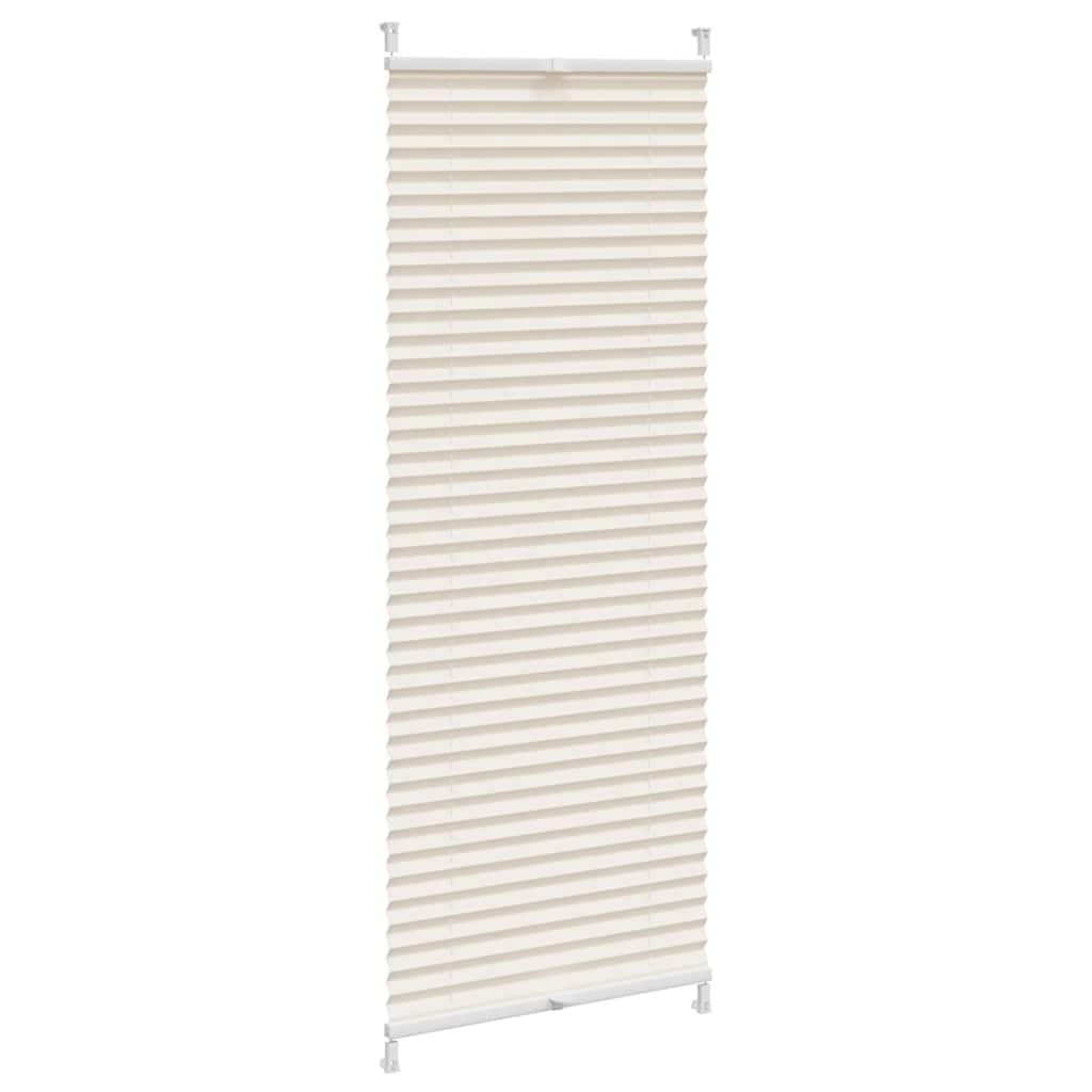 Vidaxl plasséjalind 60x125 cm Crème