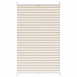 Vidaxl Plisséjalind 70x125 cm cream