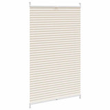 Vidaxl Plissé Roller Blind 80x125cm krém
