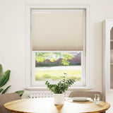 Vidaxl Plissé Roller Blind 80x125cm krém