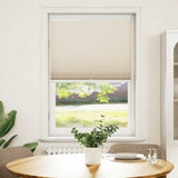Vidaxl Plissé Roller blind 90x150 cm cream