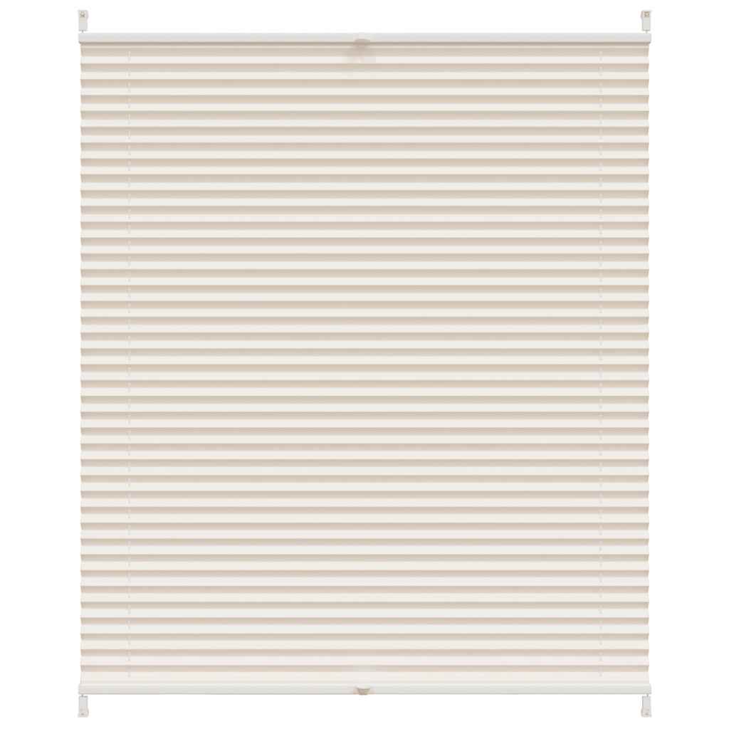 Vidaxl plasséjalind 100x150cm Crème
