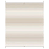 Vidaxl plasséjalind 100x150cm Crème