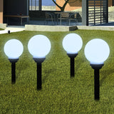 Vidaxl Garden path lamps 4 st with ground pin LED 15 cm