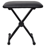 Vidaxl keyboard piano stool adjustable and foldable