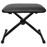 Vidaxl keyboard piano stool adjustable and foldable