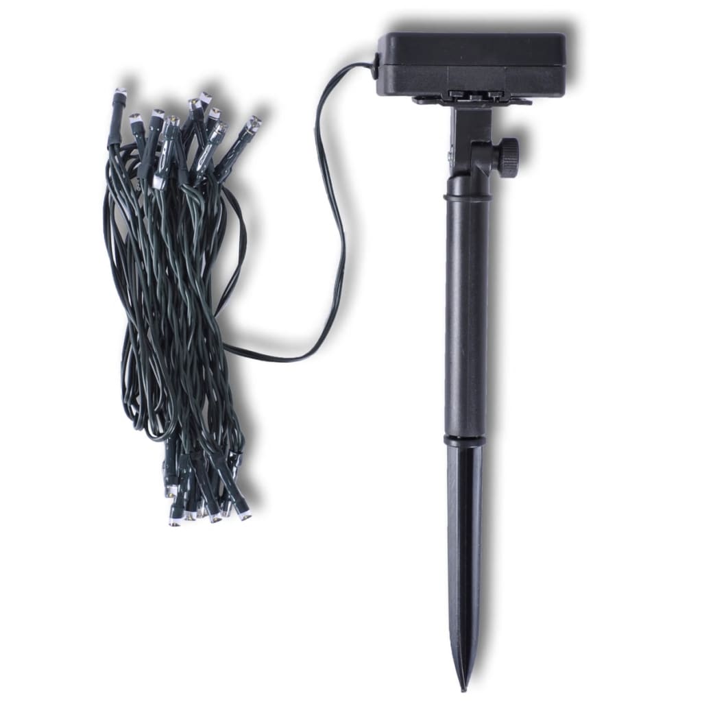 Vidaxl solar energy LED Slinger lighting 24 lights 3.8m (2 pieces)