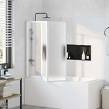 VIDAXL -BAD -Bildschirm 3 Paneele falten 117 x 120 cm falten