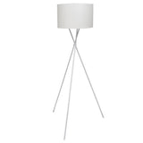 Vidaxl floor lamp including lampshade white
