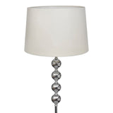 Vidaxl floor lamp with high standard and 4 balls white