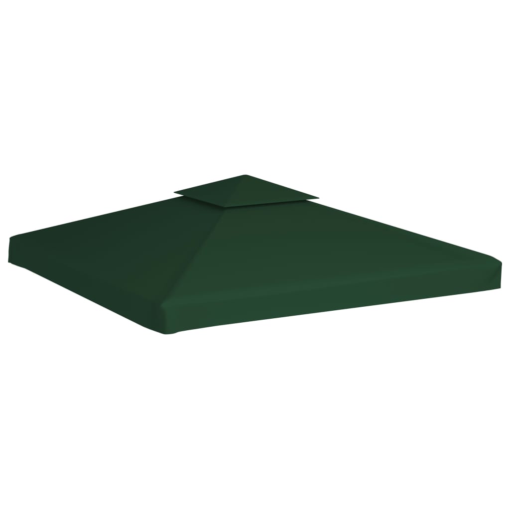Arbor de tela de carpa de reemplazo de Vidaxl 310 g m² 3x3 m verde