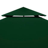 Arbor de tela de carpa de reemplazo de Vidaxl 310 g m² 3x3 m verde
