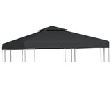Vidaxl Ersatz Zomm Stoff Sobor 310 g m² 3x3 m donkel gro