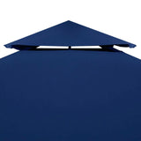 Vidaxl Sostituzione Tenda in tessuto ARBOR 310 g m² 3x3 m blu scuro