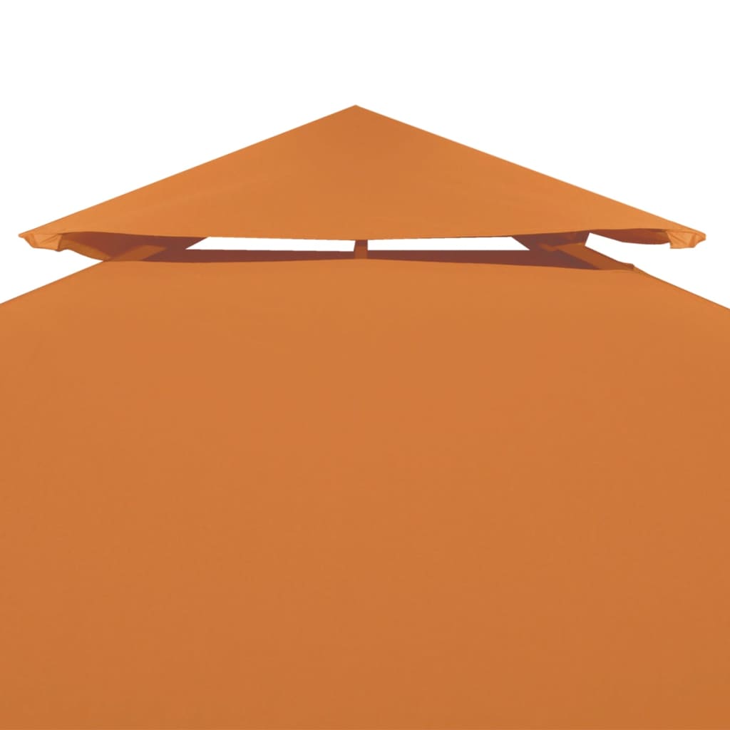 Vidaxl náhradní stanový hadřík Arbor 310 g m² 3x4 m oranžový