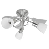 Vidaxl taklampa med glashuvor för 3 x E14 päron