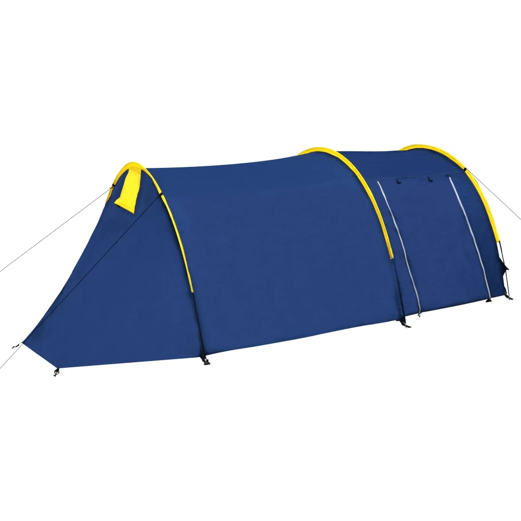 Vidaxl stan 6-person námořnictvo modrá žlutá