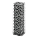 Vidaxl Schans basket with lids 100x30x30 cm galvanized wire