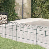 Vidaxl Border separation 10x0.4 m powder -coated iron