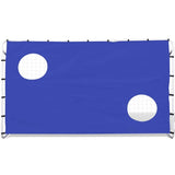 Vidaxl Football Goal com parede alvo de alta qualidade 240x92x150 cm de aço