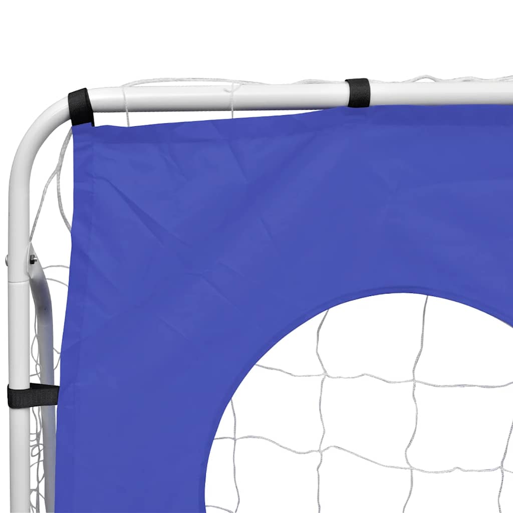 Vidaxl Football Goal com parede alvo de alta qualidade 240x92x150 cm de aço
