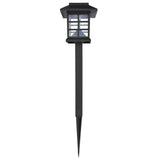 Vidaxl 12-part LED garden lighting set Solar with PIN 8.6x8.6x38 cm