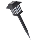 Vidaxl 12-part LED garden lighting set Solar with PIN 8.6x8.6x38 cm