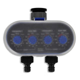 VidaXL Electric irrigation water -timer (2 outputs)