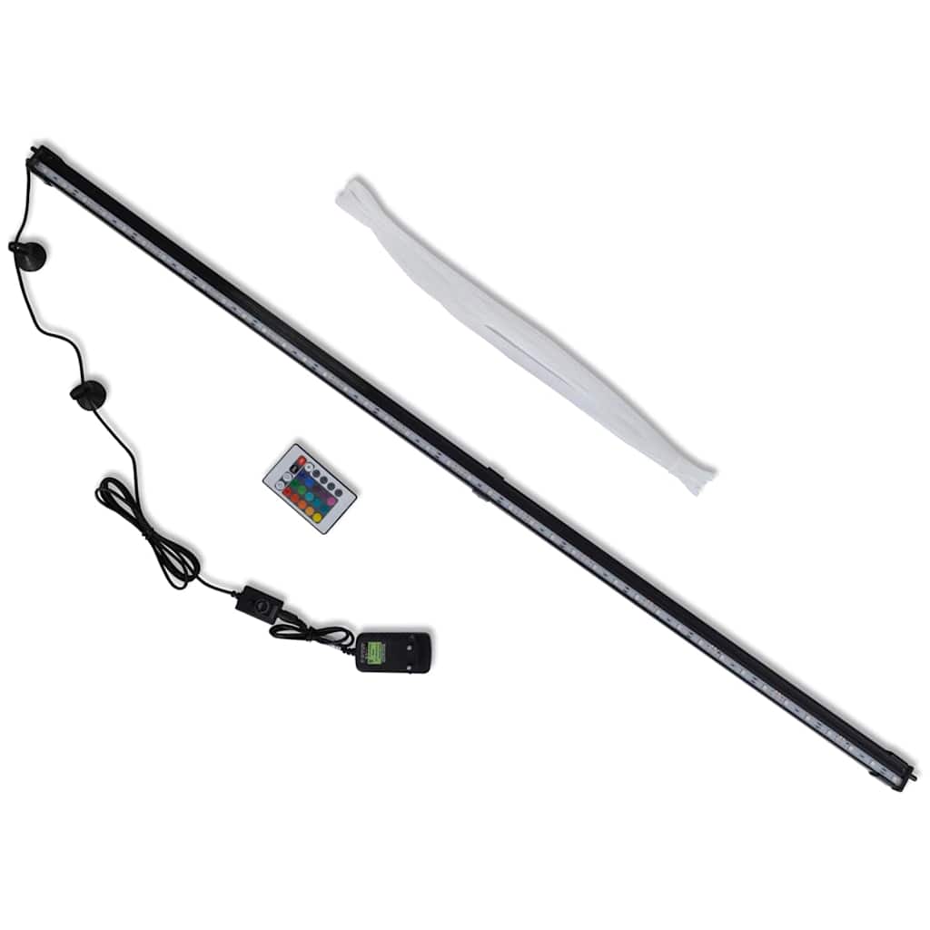 Vidaxl LED aquarium lamp with bubbles RGB 107 cm