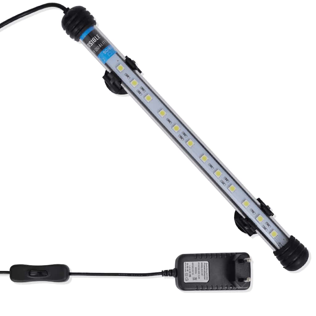 Vidaxl LED Aquarium Lampada 28 cm bianco