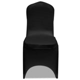 Vidaxl Chair Cover Stretch Black (6 pieces)