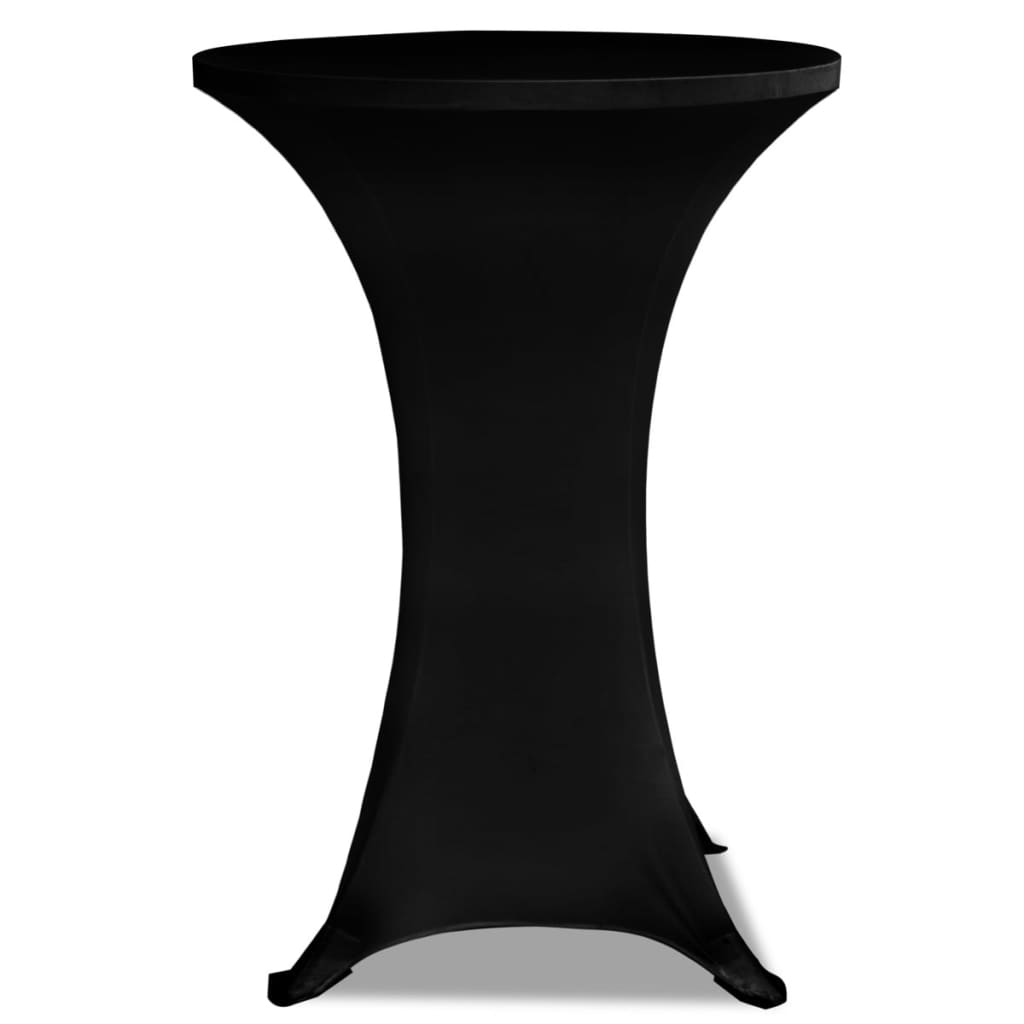 Vidaxl Standing Table Coperture 2 St Valuta Ø80 cm Nero