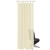 BIDAXL CURTIN CREAM 140x245 cm (2 stycken)