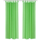 Curta di Vidaxl Applegroen 140x225 cm (2 pezzi)