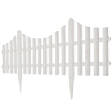 VidaXL Gazon edges 17 st 10 m White