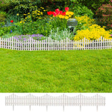 VidaXL Gazon edges 17 st 10 m White