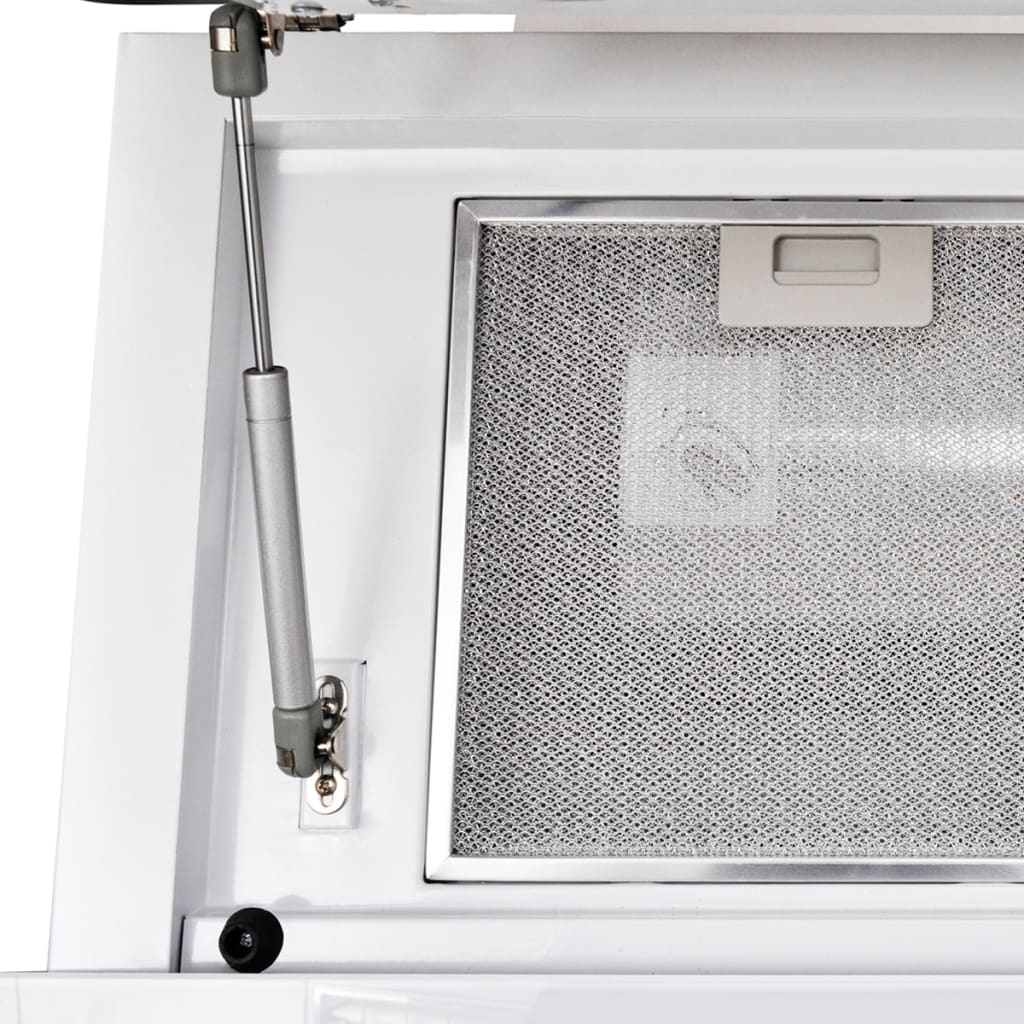 Cappuccio di estrattore Vidaxl 600 mm Temperato bianco