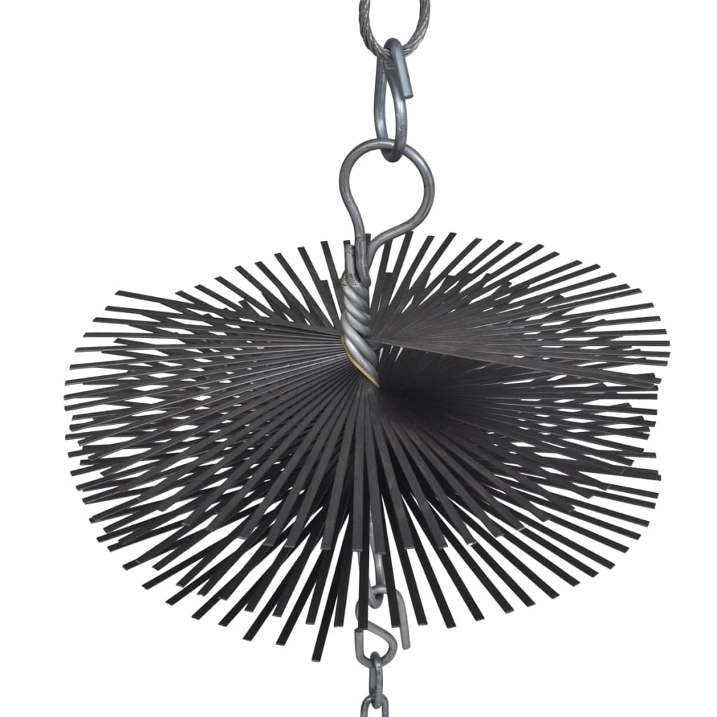 Brosse de balayage de la cheminée Vidaxl autour de Ø 20 cm