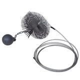 Cepillo de barrido de chimenea de Vidaxl alrededor de Ø 25 cm