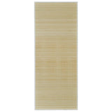 Vidaxl Carpet Rectangular 80x300 cm bamboo natural