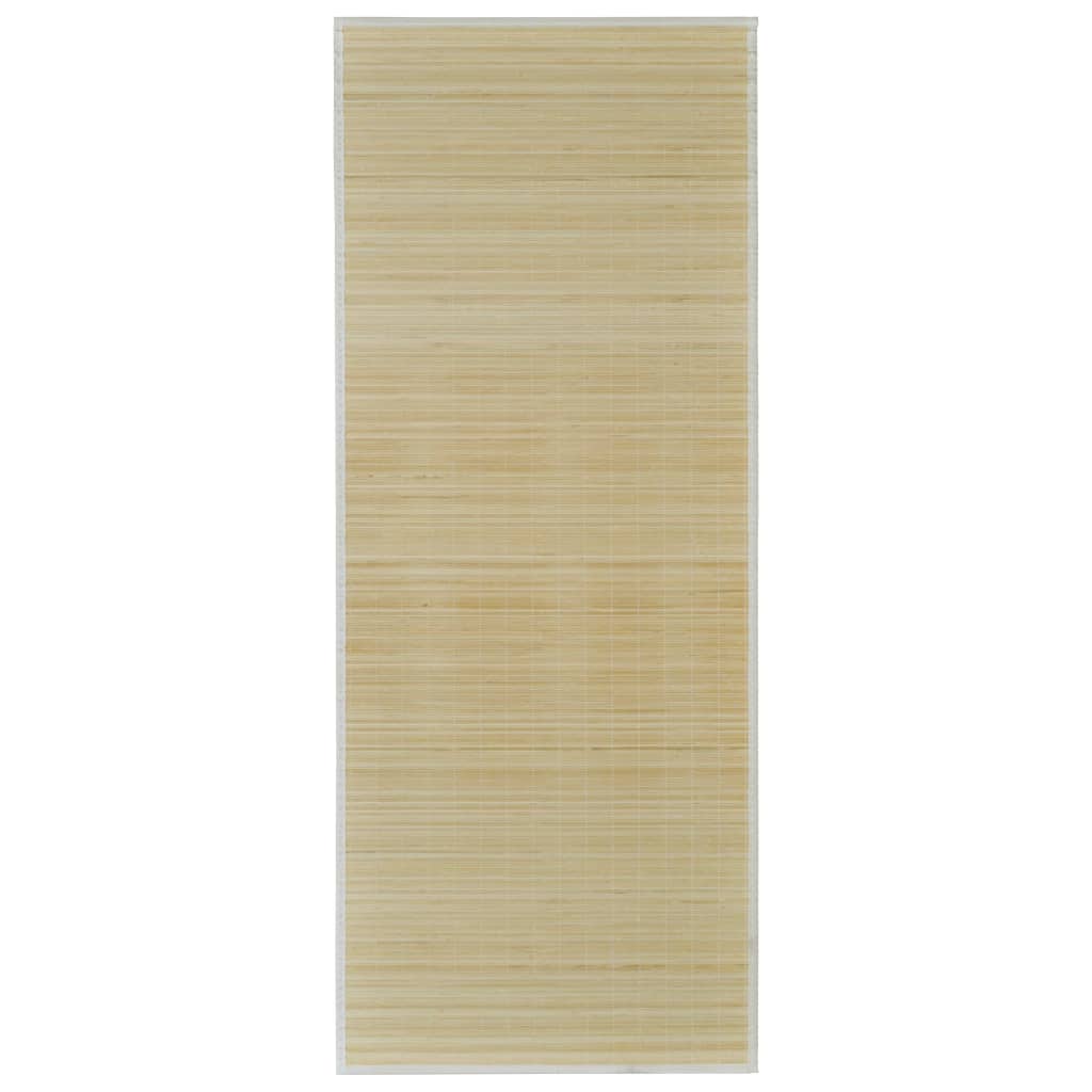 Vidaxl preproga pravokotna 150x200 cm bambus naravno