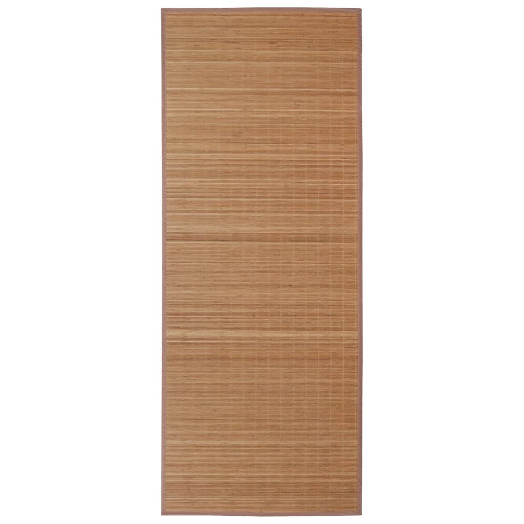 Vidaxl Carpet Rectangular 120x180 cm bamboo brown