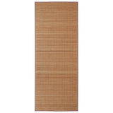 Vidaxl Carpet Rectangular 120x180 cm bamboo brown