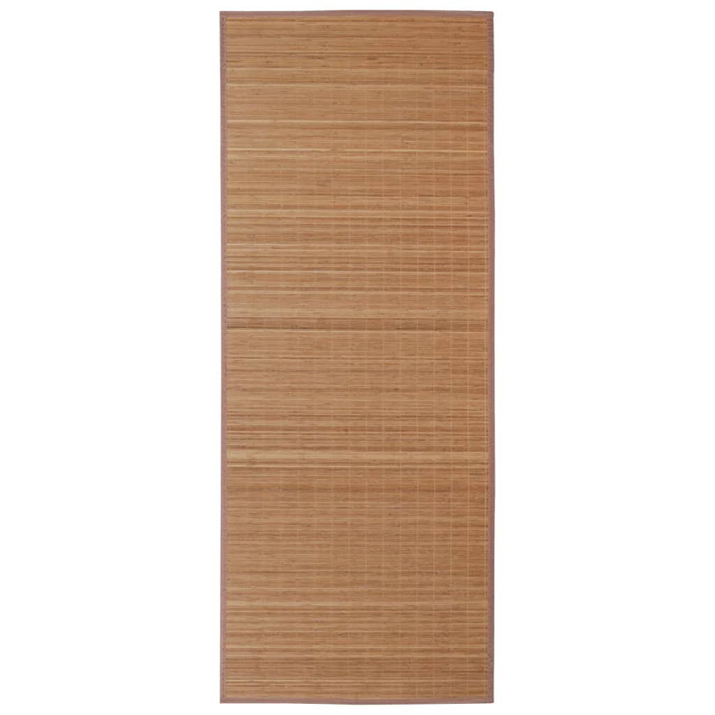 Vidaxl preproga pravokotna 150x200 cm bambus rjava